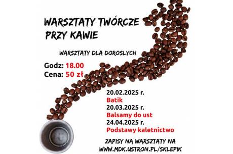 Warsztaty twórcze przy kawie - Batik